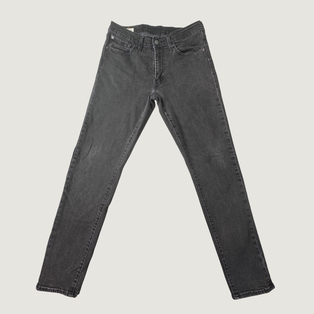 Levi's 531 Jeans Mens 32x32 (31x29) Athletic Slim Black Stretch Denim Premium